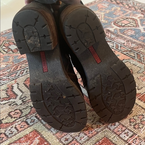 PIKOLINOS Black and Brown Leather Boots - Picture 5 of 6